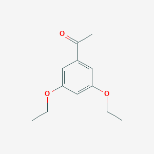 molecular formula C12H16O3 B009516 1-(3,5-Diethoxyphenyl)ethanone CAS No. 103604-53-1