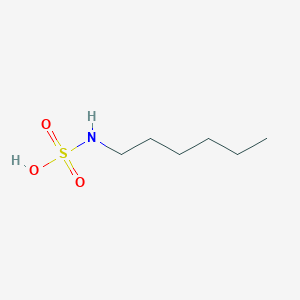 molecular formula C6H15NO3S B095161 Hexylsulfamic acid CAS No. 18050-00-5
