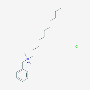 molecular formula C20H36ClN B095167 Benzyldimethylundecylammonium chloride CAS No. 16576-95-7