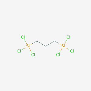 molecular formula C3H6Cl6Si2 B095183 1,3-双(三氯硅基)丙烷 CAS No. 18171-50-1