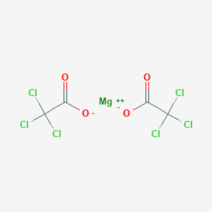 molecular formula C4Cl6MgO4 B095185 Magnesium trichloroacetate CAS No. 16094-02-3