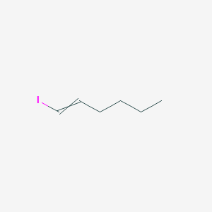 molecular formula C6H11I B095191 trans-1-Iodo-1-Hexene CAS No. 16644-98-7