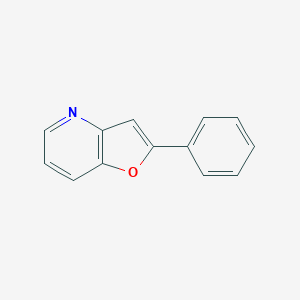 molecular formula C13H9NO B095193 2-Phenylfuro[3,2-b]pyridine CAS No. 18068-82-1