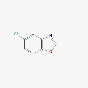 molecular formula C8H6ClNO B095198 5-氯-2-甲基苯并噁唑 CAS No. 19219-99-9