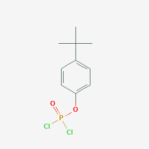molecular formula C10H13Cl2O2P B095199 tert-Butylphenyl dichlorophosphate CAS No. 18351-36-5