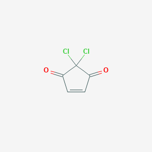 2,2-Dichlorocyclopentene-1,3-dione