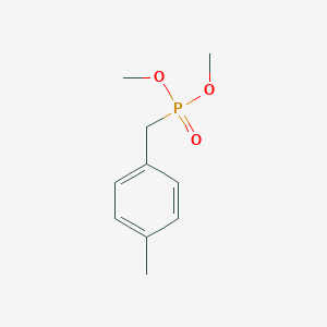 molecular formula C10H15O3P B095200 1-(Dimethoxyphosphorylmethyl)-4-methylbenzene CAS No. 17105-64-5