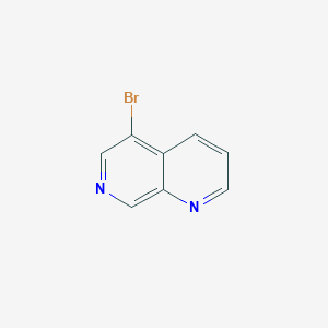 molecular formula C8H5BrN2 B095205 5-溴-1,7-萘啶 CAS No. 17965-76-3