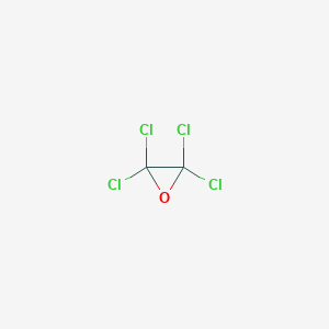 molecular formula C2Cl4O B095208 Tetrachloroethylene oxide CAS No. 16650-10-5