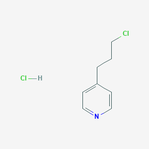molecular formula C8H11Cl2N B095212 4-(3-Chloropropyl)pyridine hydrochloride CAS No. 17944-59-1
