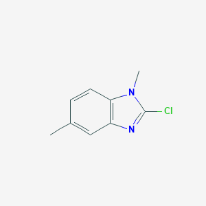 molecular formula C9H9ClN2 B095213 2-Chloro-1,5-dimethyl-1H-benzo[d]imidazole CAS No. 15965-60-3