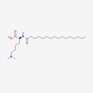 B095224 N6,N6-Dimethyl-N2-palmitoyl-L-lysine CAS No. 17196-53-1