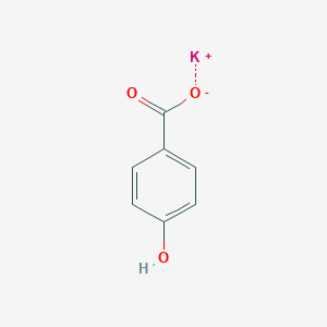 molecular formula C7H5KO3 B095230 Potassium 4-hydroxybenzoate CAS No. 16782-08-4