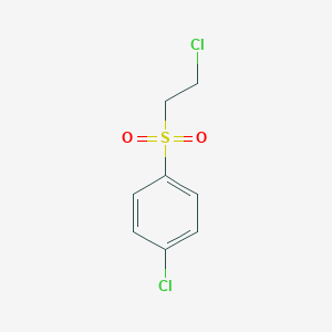 molecular formula C8H8Cl2O2S B095232 2-Chloroethyl 4-chlorophenyl sulfone CAS No. 16191-84-7