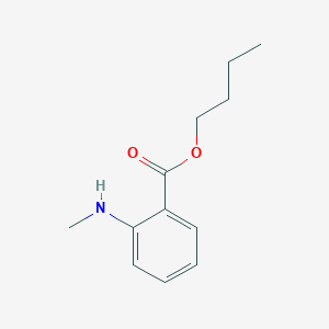 molecular formula C12H17NO2 B095254 Butyl 2-(methylamino)benzoate CAS No. 15236-34-7