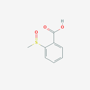 molecular formula C8H8O3S B095262 2-(Methylsulfinyl)benzoic acid CAS No. 19093-34-6