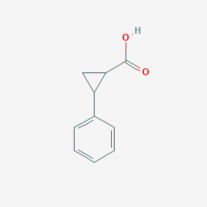 (1R,2S)-rel-2-Phenylcyclopropanecarboxylic acid