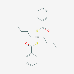 Bis(benzoylthio)dibutylstannane