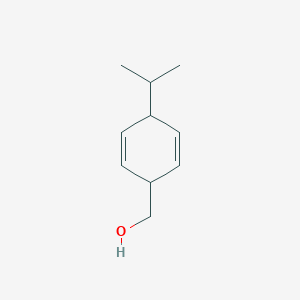 molecular formula C10H16O B009533 (4-Propan-2-ylcyclohexa-2,5-dien-1-yl)methanol CAS No. 19907-88-1