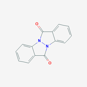 molecular formula C14H8N2O2 B095331 6H,12H-Indazolo[2,1-a]indazole-6,12-dione CAS No. 18428-89-2