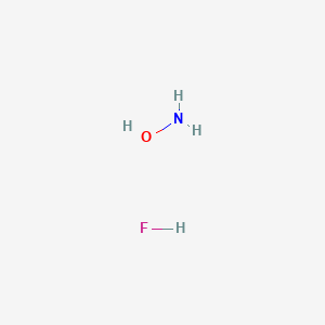 molecular formula FH4NO B095332 Hydroxylamine, hydrofluoride CAS No. 17256-78-9