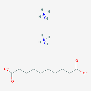 molecular formula C10H24N2O4 B095377 Ammonium sebacate CAS No. 19402-63-2