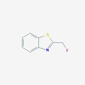 molecular formula C8H6FNS B095378 2-(Fluoromethyl)-1,3-benzothiazole CAS No. 18020-07-0