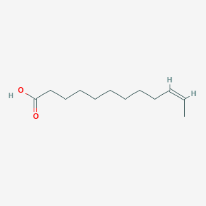 molecular formula C12H22O2 B095380 (Z)-dodec-10-enoic acid CAS No. 18654-82-5