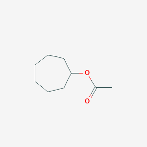 molecular formula C9H16O2 B095388 Cycloheptyl Acetate CAS No. 18631-70-4