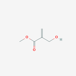 molecular formula C5H8O3 B095389 Methyl 2-(hydroxymethyl)acrylate CAS No. 15484-46-5