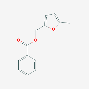 molecular formula C13H12O3 B095396 5-Methyl-2-furylmethyl benzoate CAS No. 18801-77-9