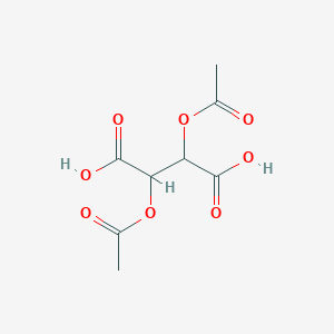 molecular formula C8H10O8 B095401 2,3-Bis(acetyloxy)butanedioicacid CAS No. 18261-99-9