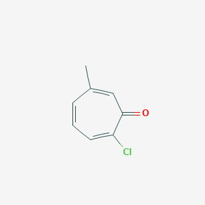 2-Chloro-6-methylcyclohepta-2,4,6-trien-1-one