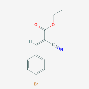 (E)-Ethyl 3-(4-bromophenyl)-2-cyanoacrylate