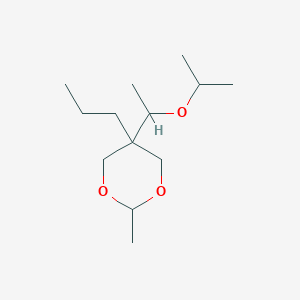 m-DIOXANE, 5-(1-ISOPROPOXYETHYL)-2-METHYL-5-PROPYL-, (Z)-