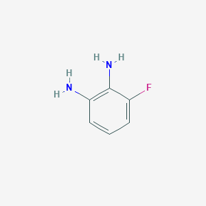 molecular formula C6H7FN2 B095444 3-Fluorobenzene-1,2-diamine CAS No. 18645-88-0