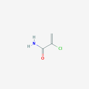molecular formula C3H4ClNO B095450 2-Chloroacrylamide CAS No. 16490-68-9
