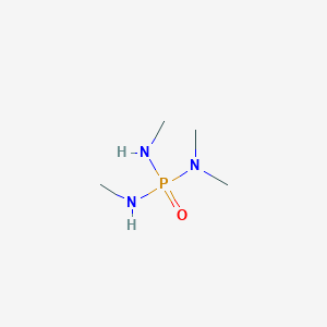 molecular formula C4H14N3OP B095453 N,N,N',N''-Tetramethylphosphoric triamide CAS No. 16853-36-4