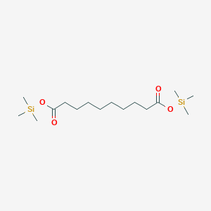 molecular formula C16H34O4Si2 B095481 BIS(TRIMETHYLSILYL)SEBACATE CAS No. 18408-42-9
