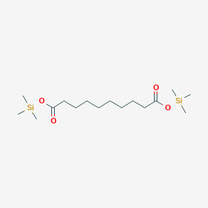 molecular formula C16H34O4Si2 B095481 Bis(trimethylsilyl) sebacate CAS No. 18408-42-9