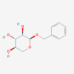 molecular formula C12H16O5 B095482 Benzyl alpha-D-xylopyranoside CAS No. 18403-12-8