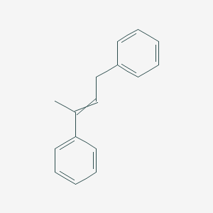 molecular formula C16H16 B095491 3-Phenylbut-2-enylbenzene CAS No. 17342-56-2