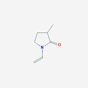 molecular formula C7H11NO B095499 1-Ethenyl-3-methylpyrrolidin-2-one CAS No. 15297-59-3