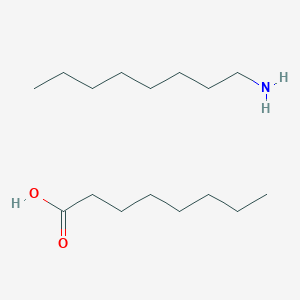 molecular formula C16H35NO2 B095509 Caprylamine caprylate CAS No. 17463-34-2
