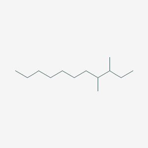 molecular formula C13H28 B095516 3,4-二甲基十一烷 CAS No. 17312-78-6