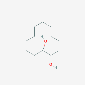 molecular formula C12H24O2 B095524 1,2-Cyclododecanediol CAS No. 15199-41-4