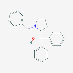 molecular formula C24H25NO B095526 （1-苄基吡咯烷-2-基）二苯甲醇 CAS No. 16226-60-1