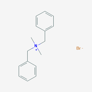 molecular formula C16H20BrN B095529 N-Benzyl-N,N-dimethylphenylmethanaminium bromide CAS No. 16536-62-2