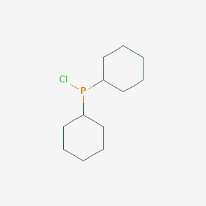molecular formula C12H22ClP B095532 Chlorodicyclohexylphosphine CAS No. 16523-54-9