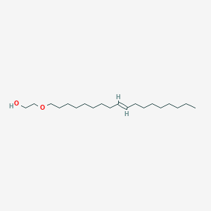 molecular formula C20H40O2 B095542 Ethanol, 2-(9-octadecenyloxy)-, (E)- CAS No. 17367-07-6
